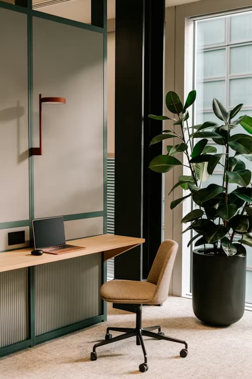 Modern loft style office
